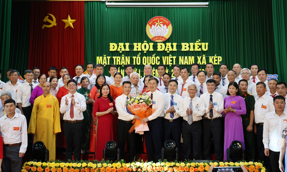  Ủy ban MTTQ xã Kép tổ chức Đại hội đại biểu lần thứ I